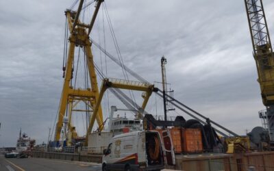 Schroef-roerweginspectie in Den Helder